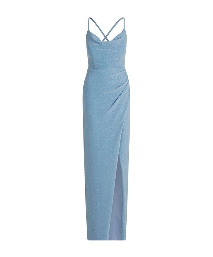 Dames jurk blauw