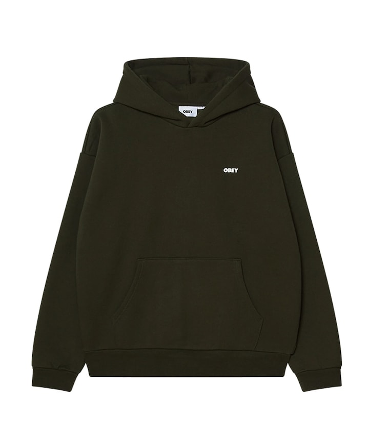 Heren hoodie groen