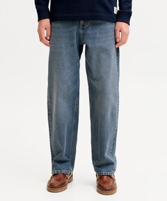 JJIALEX JJORIGINAL SQ 032 SN JNR jongens jeans blauw