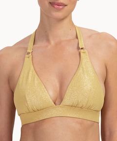 Dames bikinitop goud