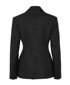 Dames blazer grijs