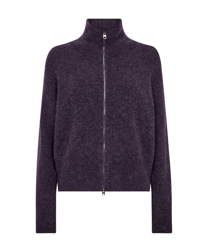 Dames vest paars