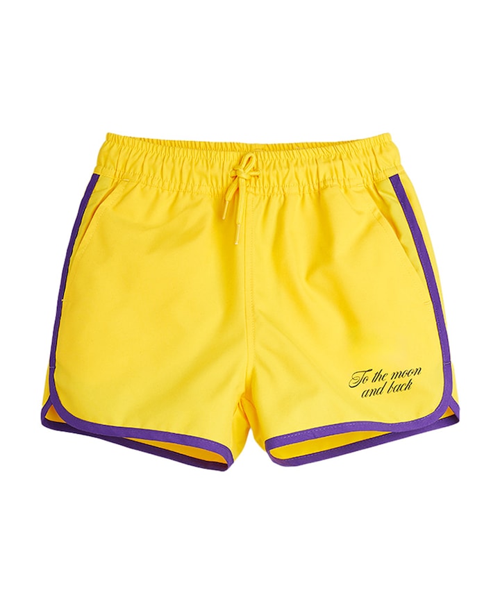 Jongens zwemshort geel