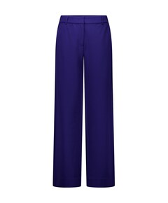 Luz twill dames broek blauw
