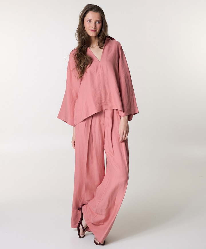 PETAL dames broek roze
