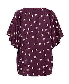 Dames blouse paars