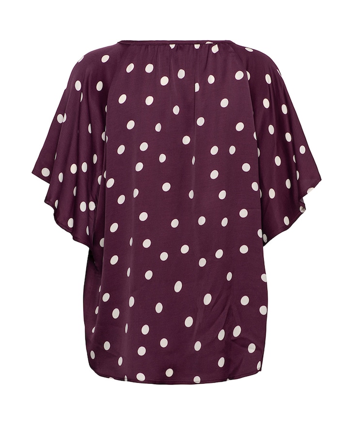 Dames blouse paars