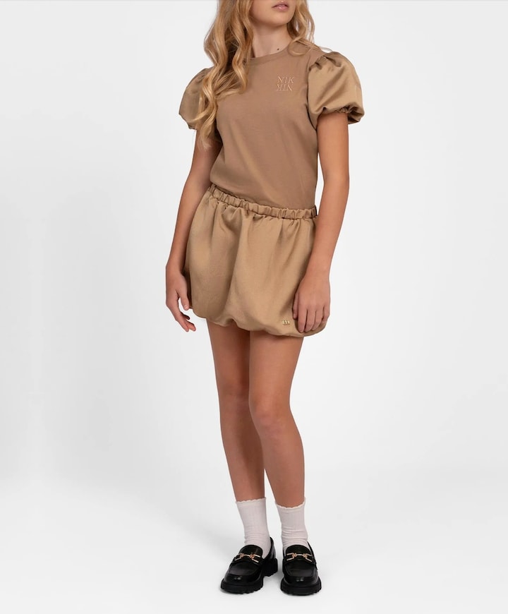 Meisjes rok bruin