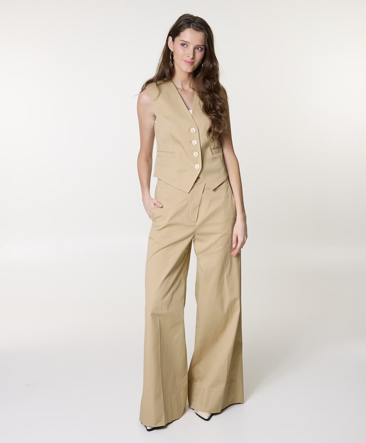 REGINA dames broek beige