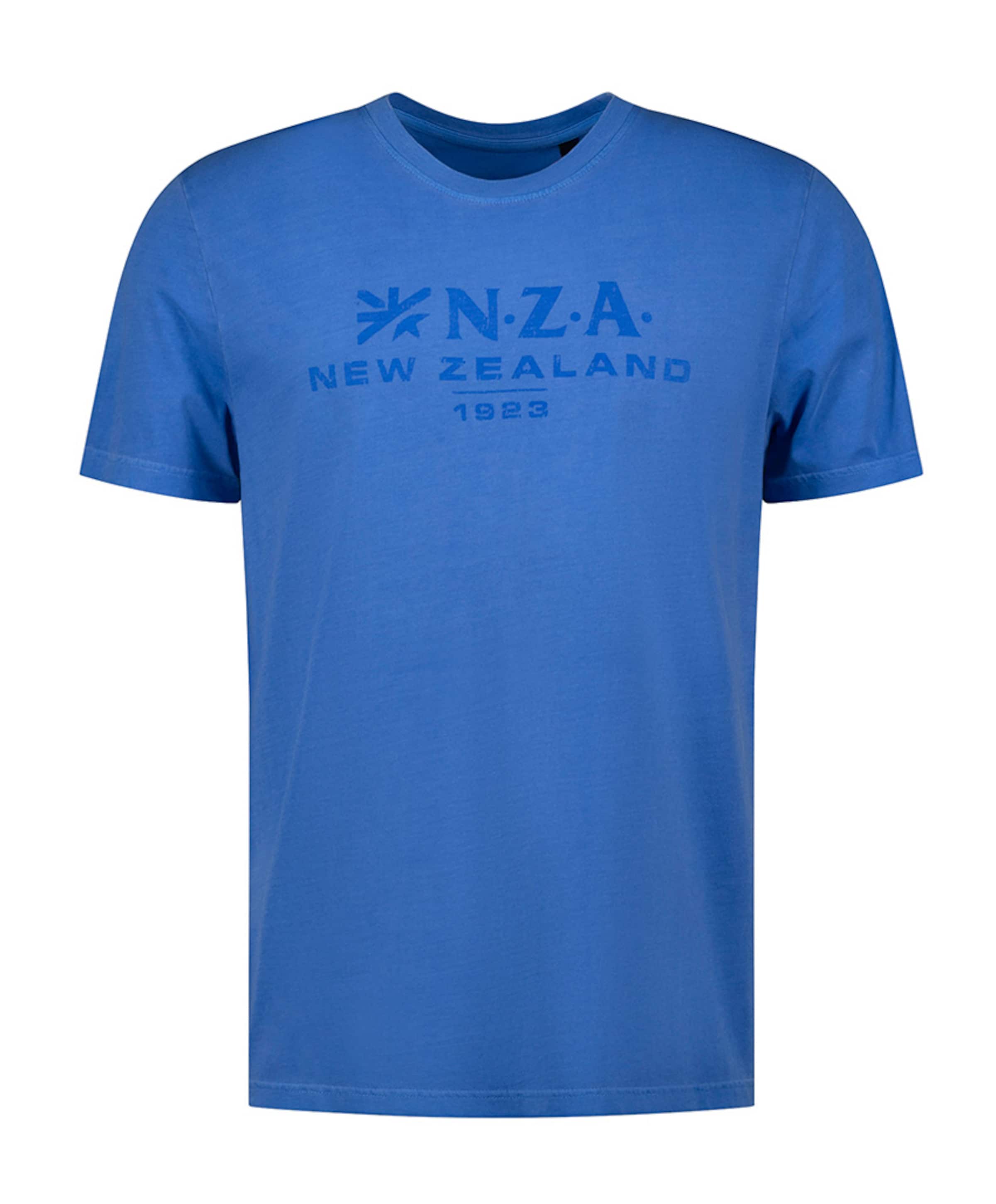Heren T-shirt blauw