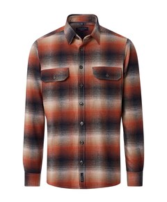 Heren overshirt oranje