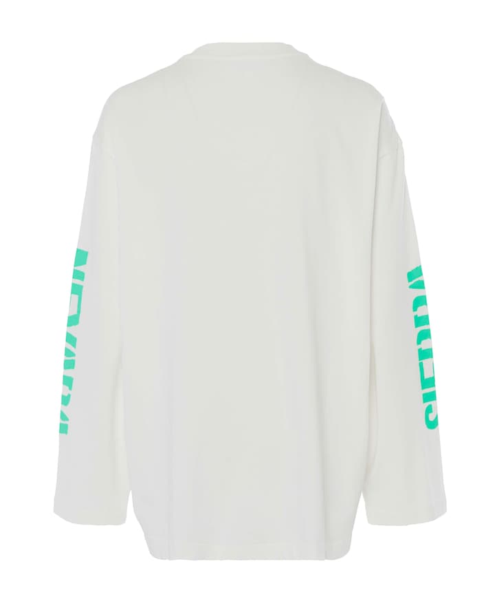 Dames longsleeve wit