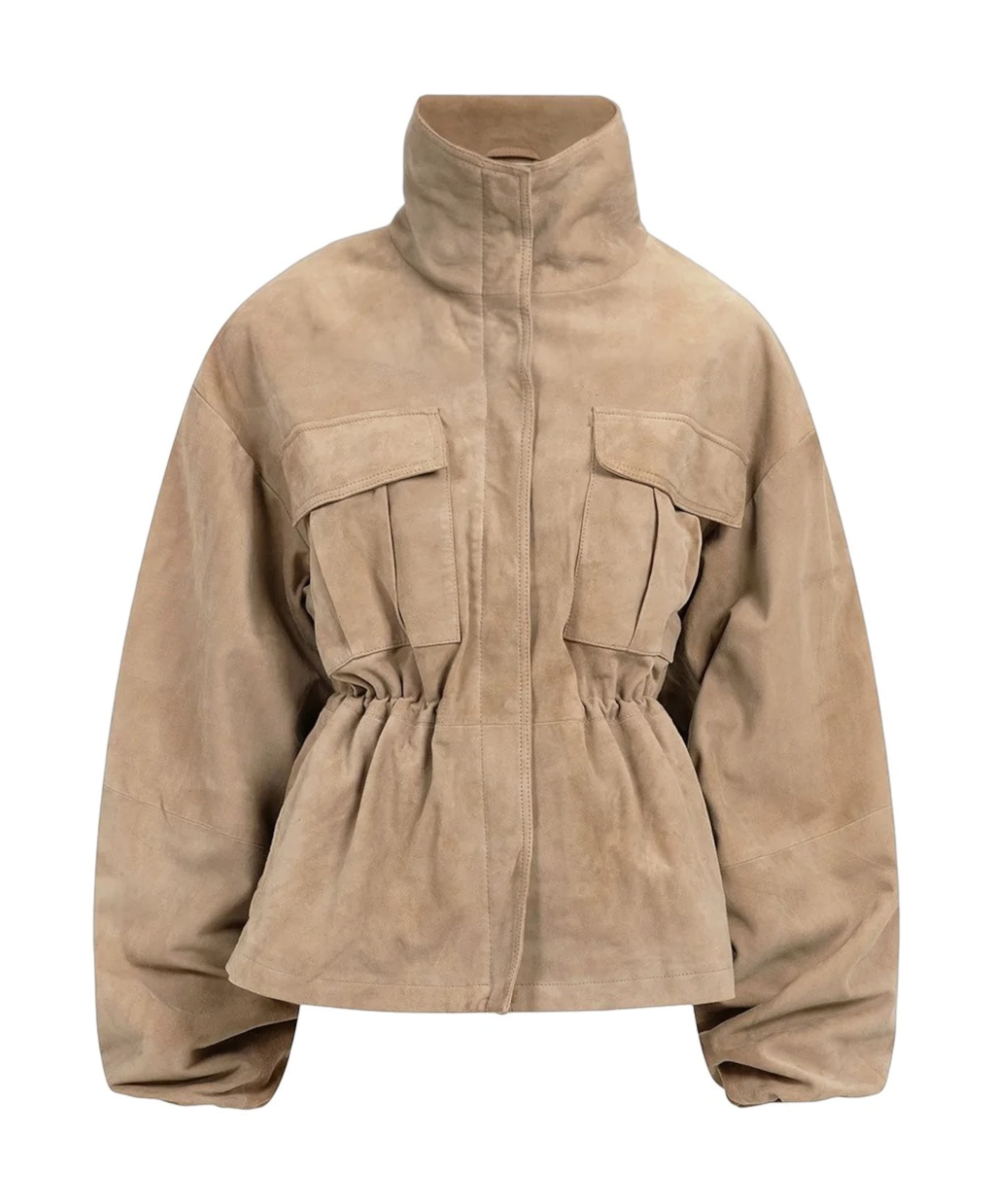 Dames jas beige
