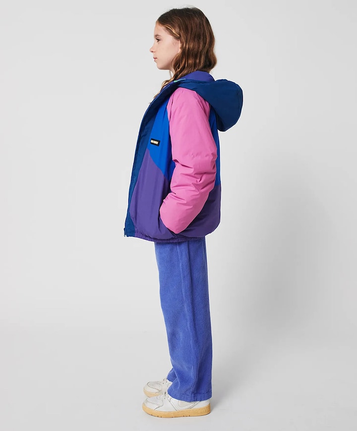 Uniseks omkeerbare jas multicolor