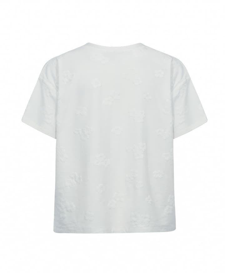 Dames t-shirt ecru