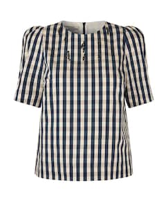Dames blouse blauw