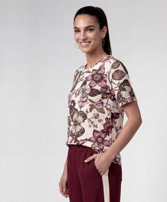 Dames T-shirt ecru