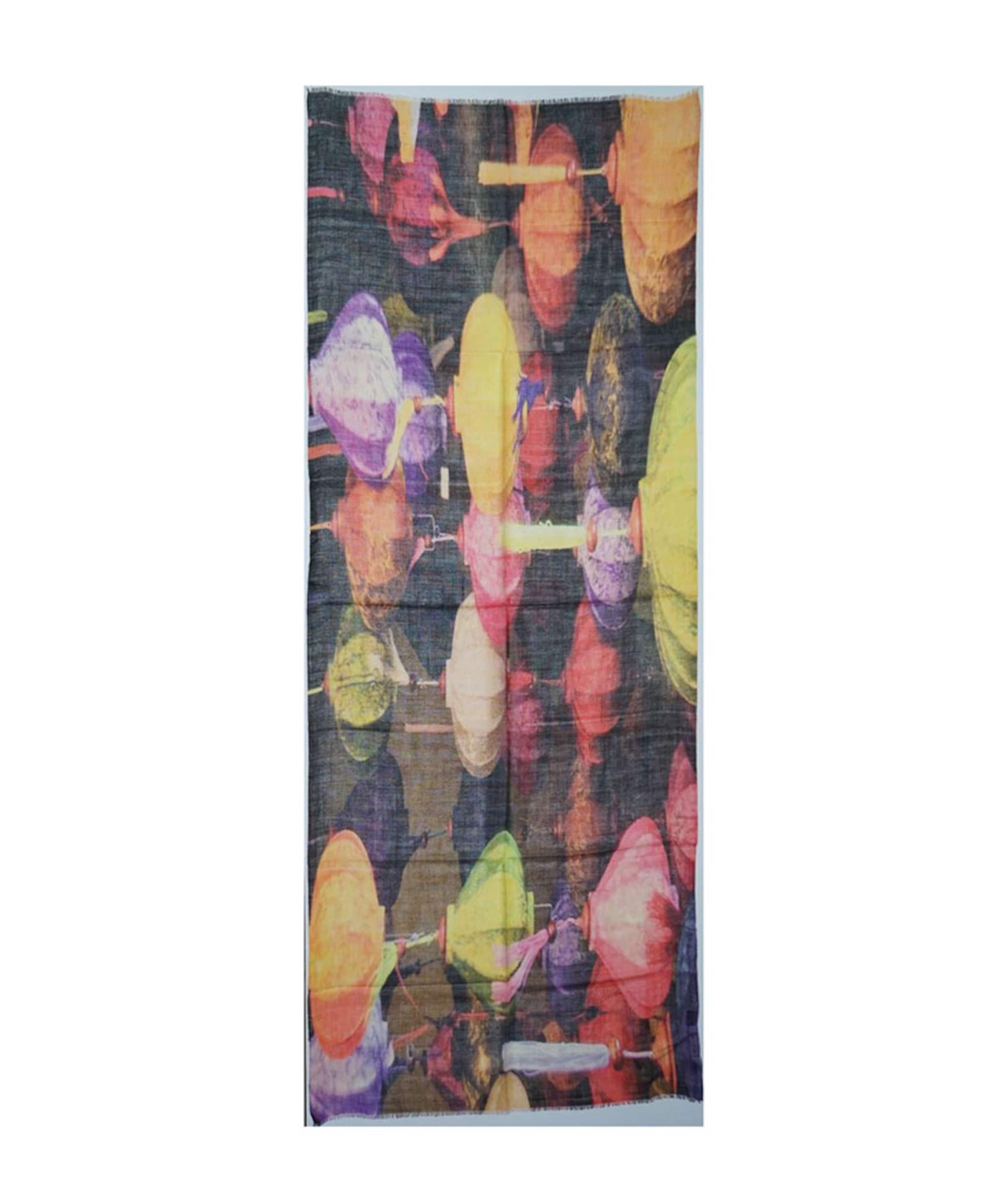 Dames sjaal multicolor