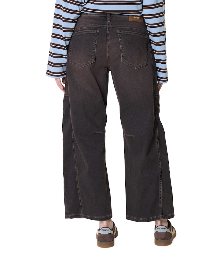 OHIO dames jeans bruin