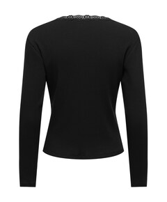 Dames longsleeve zwart
