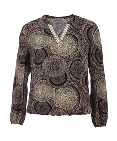 Blouse bruin