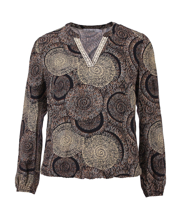 Blouse bruin