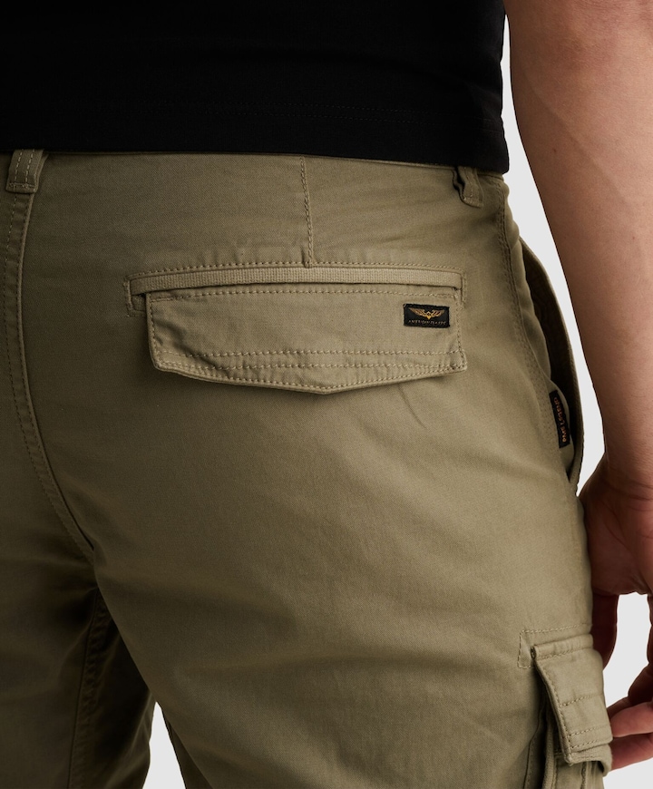 ROTOR SHORTS BROKEN TWILL heren korte broek groen