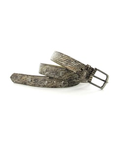Heren riem beige