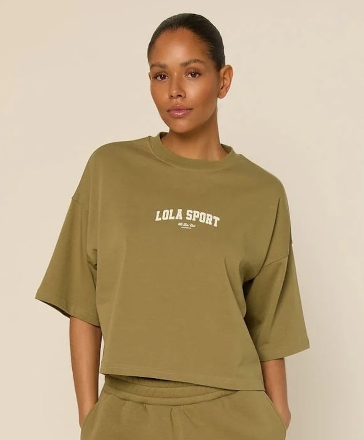 Dames t-shirt groen
