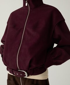 Dames leren jas bordeaux