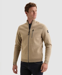 Heren vest beige