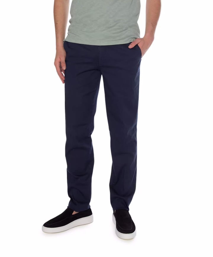 Modern Chino Collection heren broek blauw