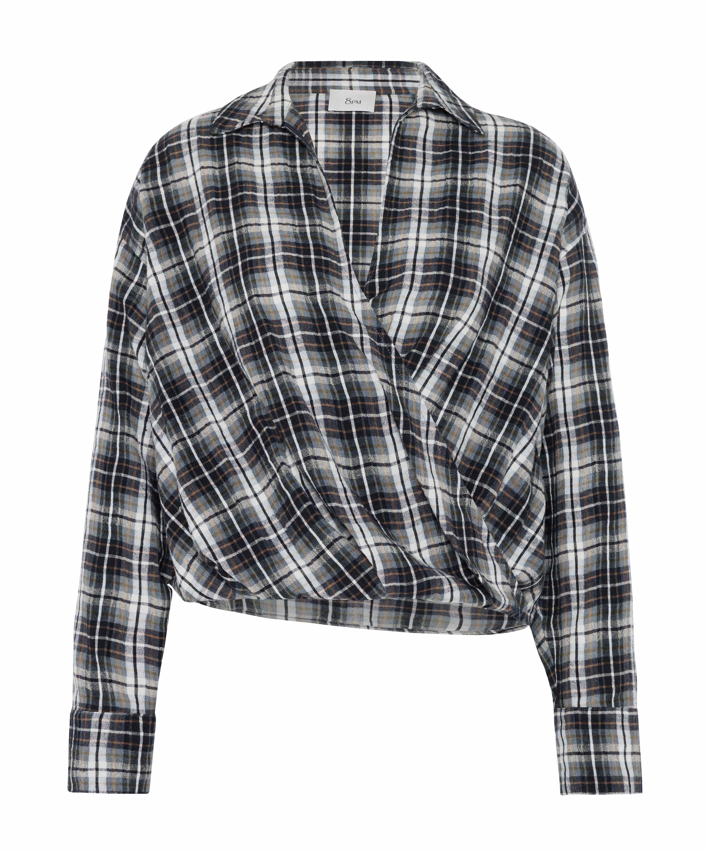 Dames blouse blauw
