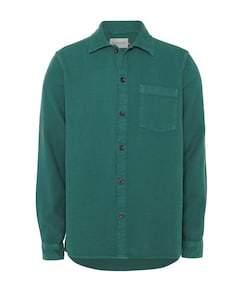 Heren overshirt groen