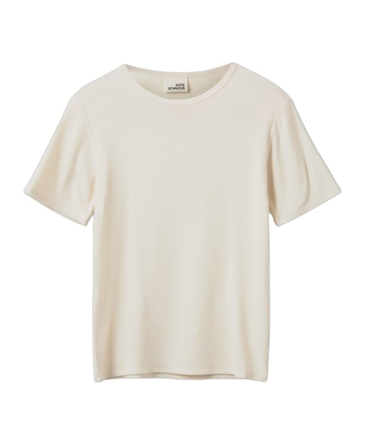 Meisjes T-shirt ecru
