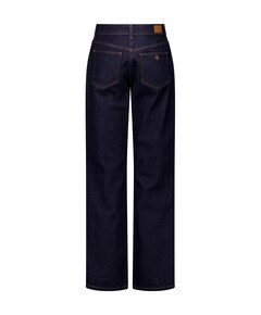 Sage straight dames jeans blauw