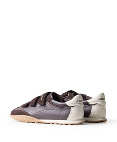 BRIDGE VELCROS dames sneakers bruin