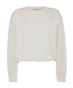 Dames longsleeve ecru