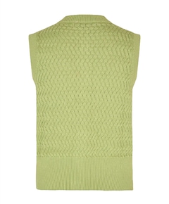 Dames gilet groen