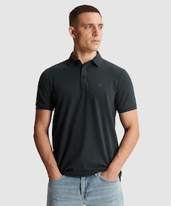 Heren polo blauw
