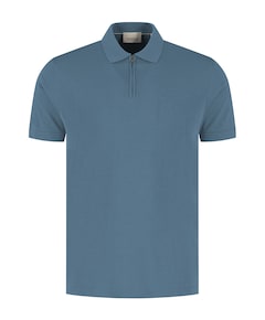 Heren polo blauw