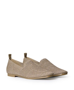 dames loafers goud