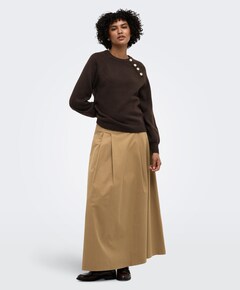 Dames trui bruin