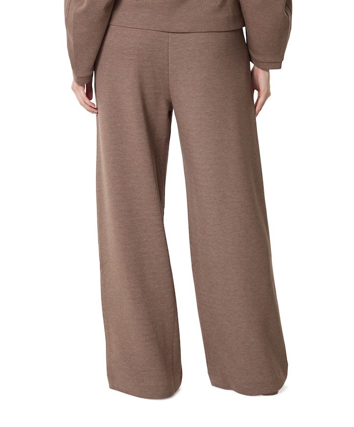 GincetteIW Melange dames broek bruin