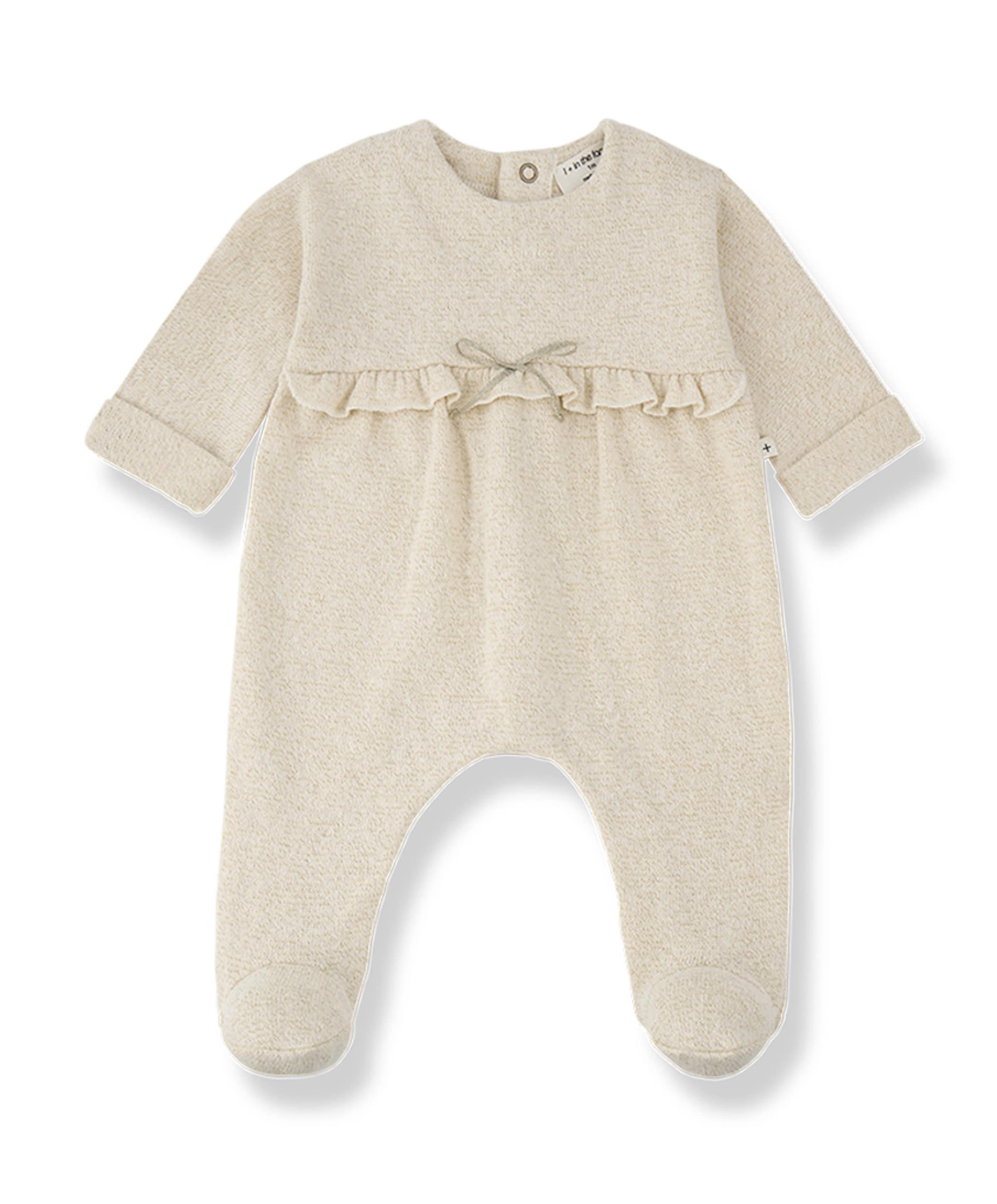 Meisjes babypakje ecru