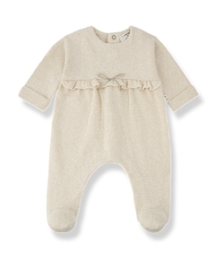 Meisjes babypakje ecru