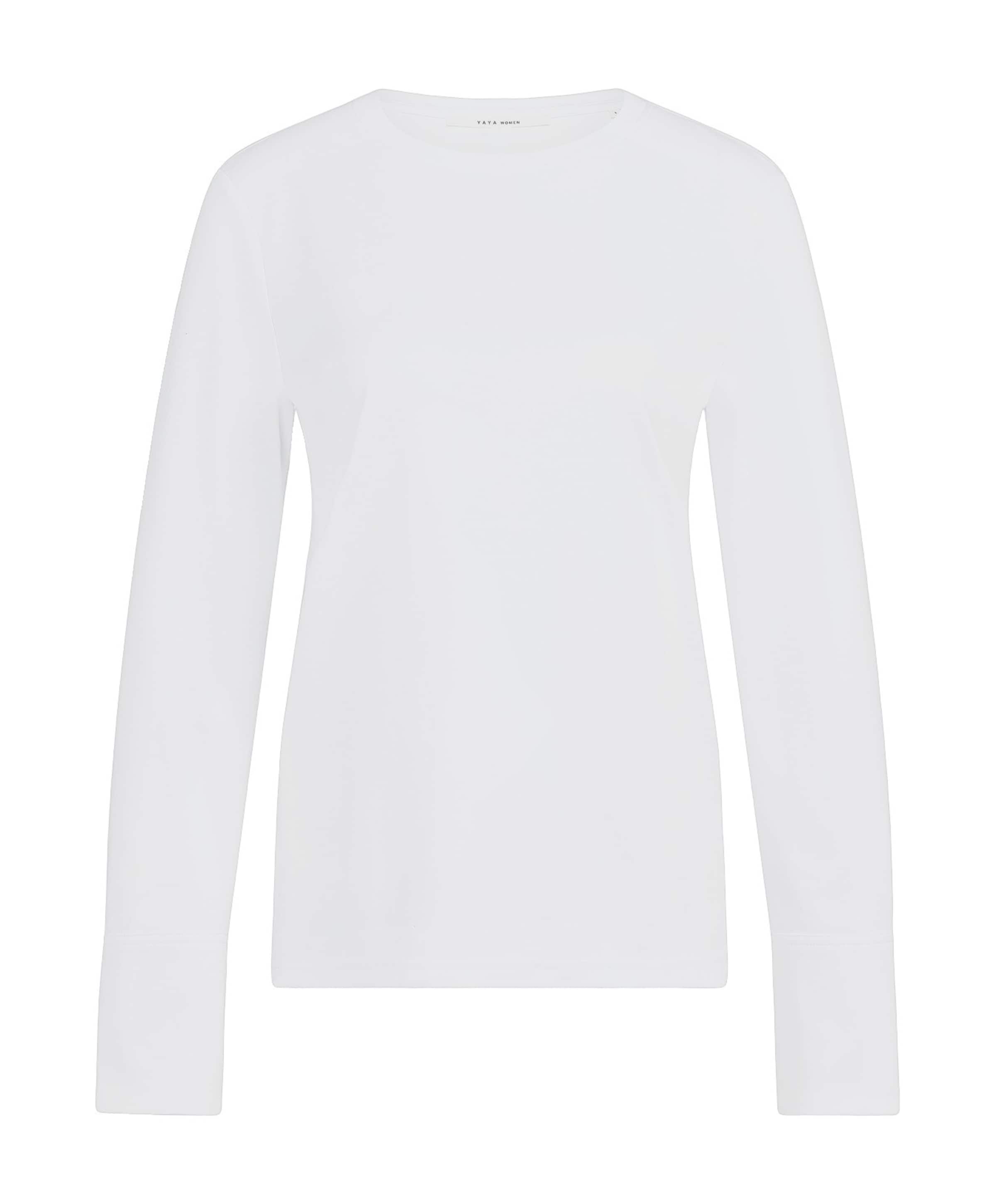Dames longsleeve wit