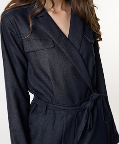 Dames jumpsuit blauw