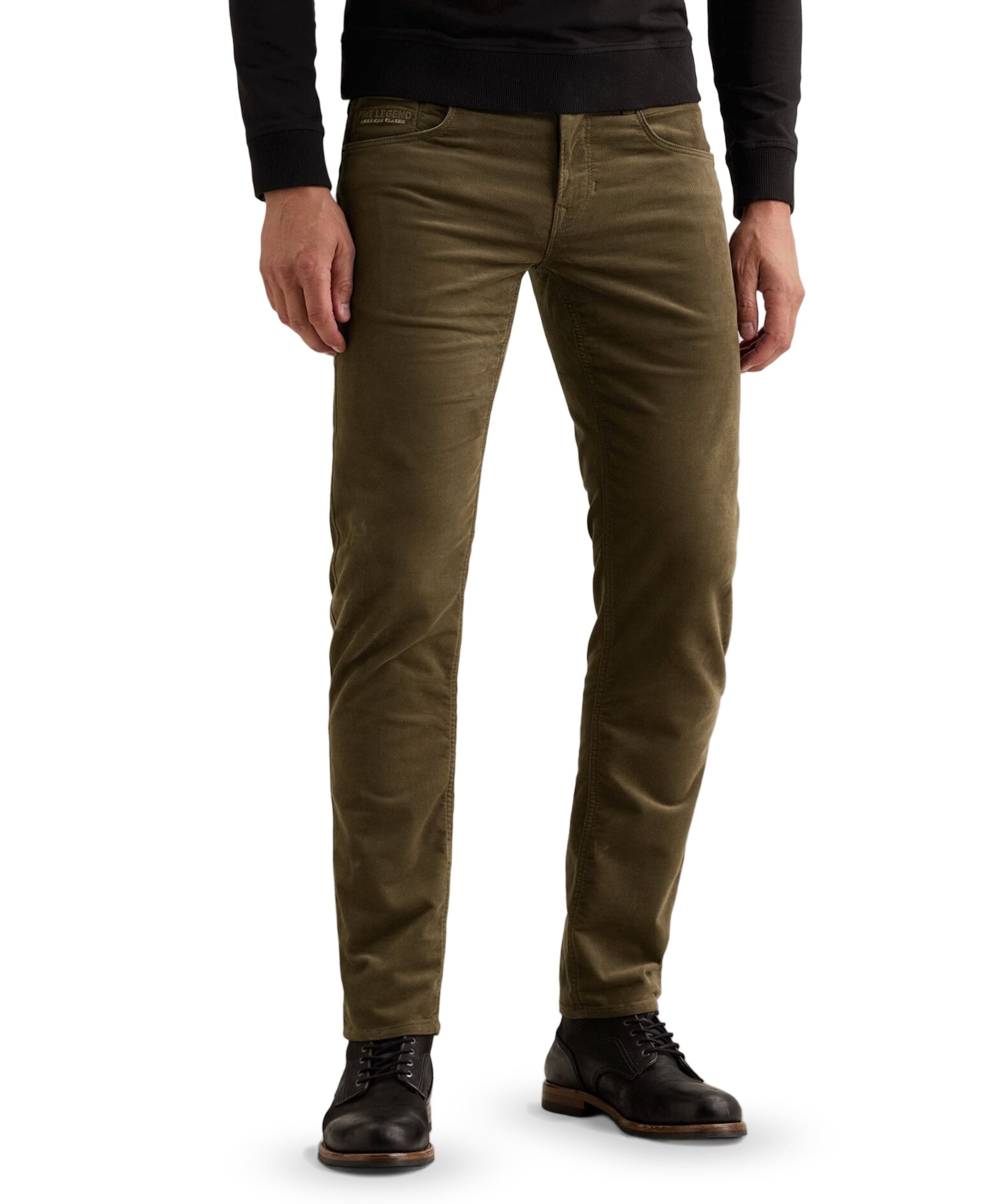 PME LEGEND NIGHTFLIGHT JEANS STRUC heren jeans groen
