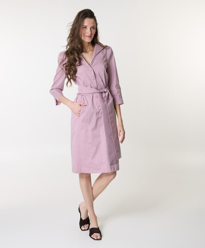 Dames jurk roze